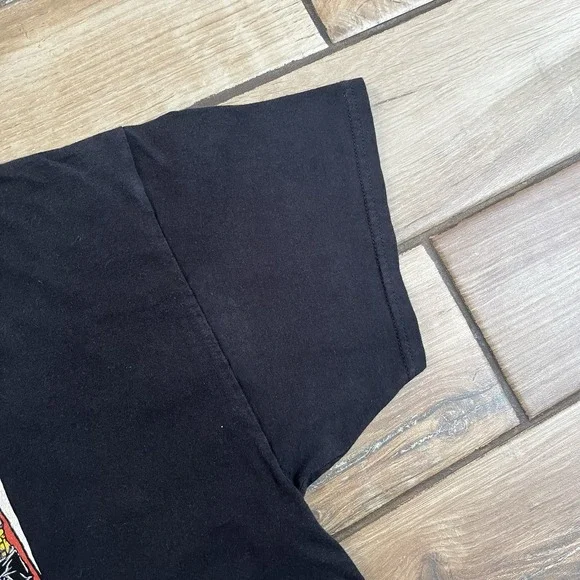 Powell Peralta Skateboards Shirt Mike Frazier Yellow Man Black Mens XLarge - Picture 11 of 13